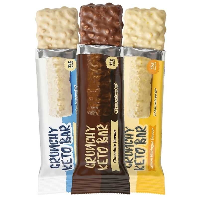 - Crunchy Keto Bar Probeerpakket