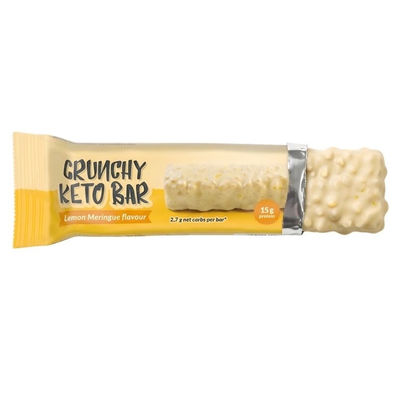 - Crunchy Keto Bar Lemon Meringue (41 gr)