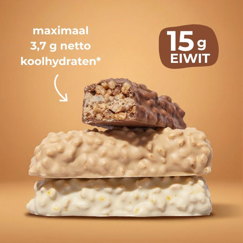 - Crunchy Keto Bar Probeerpakket