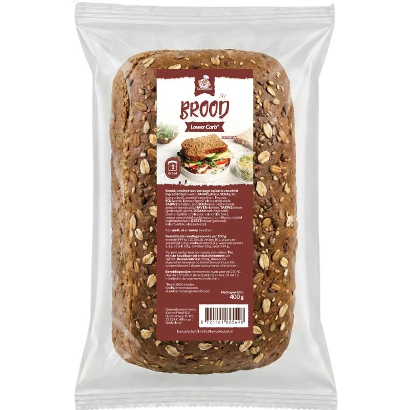 - Lower Carb Brood  (400 gr)