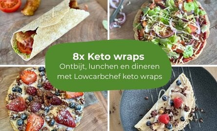 8x koolhydraatarme recepten met keto wraps