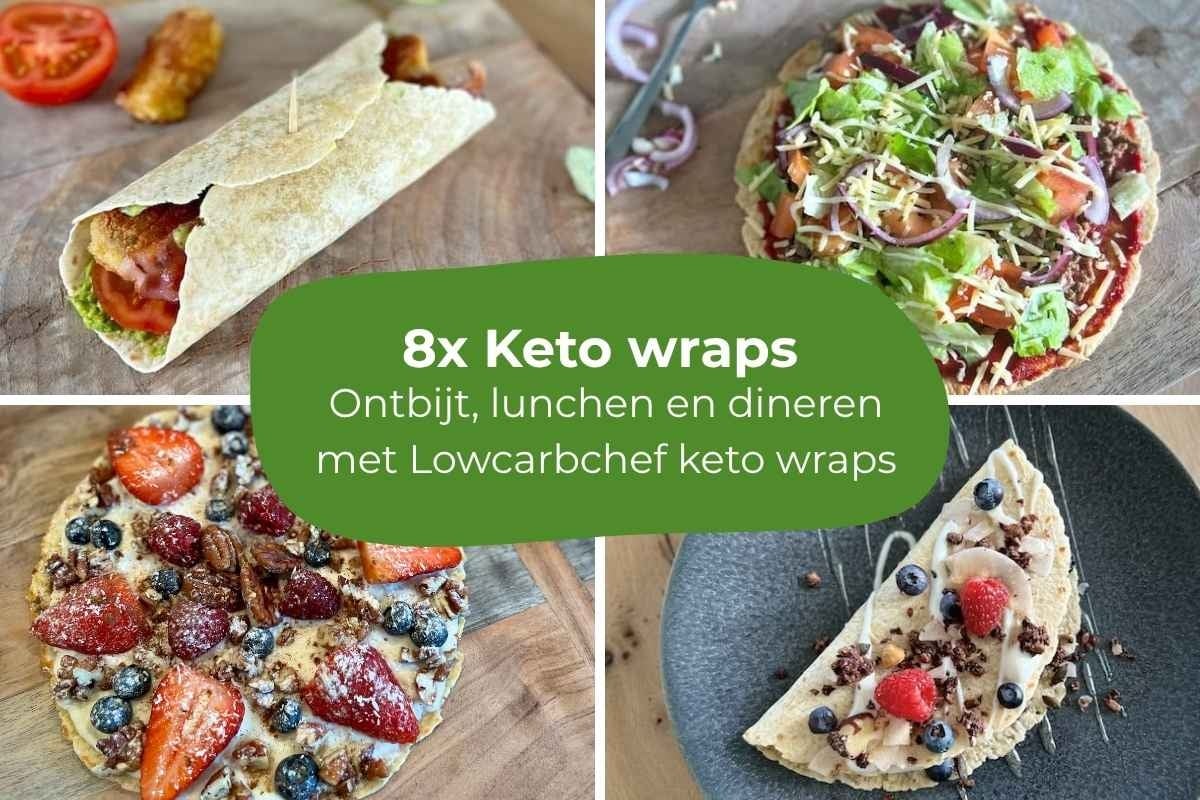 8x koolhydraatarme recepten met keto wraps
