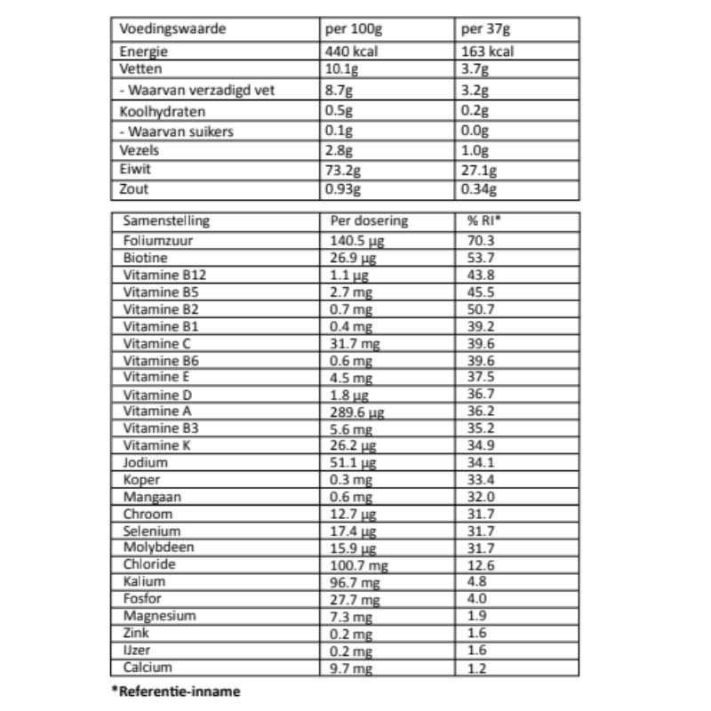 - Keto Protein 90 Vanille (700 gr)