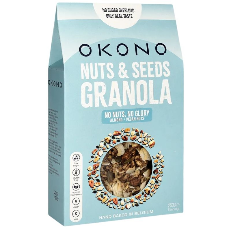 - Keto Granola No Nuts No Glory (250 gr)