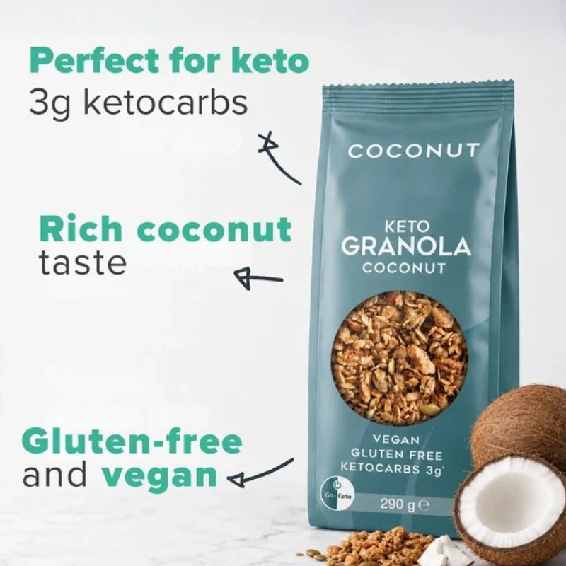 - Keto Granola Kokos (290 gr)