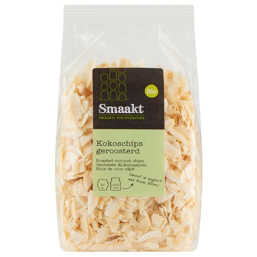 - Geroosterde kokoschips bio (200 gr)