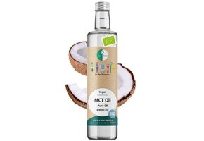 Premium bio Kokos MCT-olie C8 (500 ml)