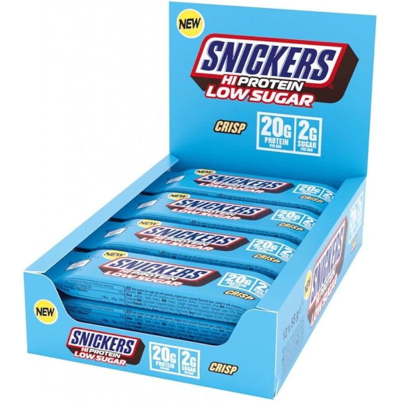 - Crisp Low Sugar High Protein Bar Milk