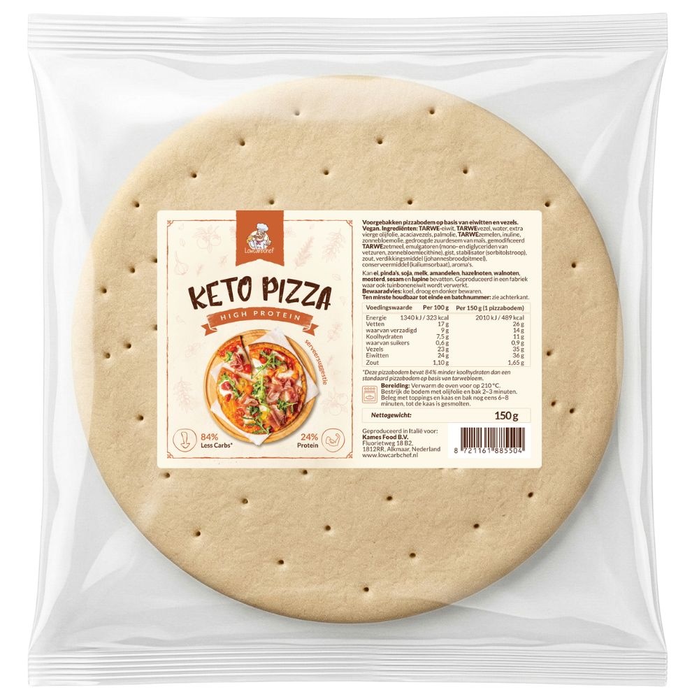 - Keto Pizza (150 gr)