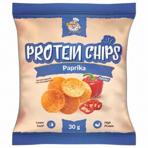 Lowcarbchef Protein Chips - Paprika (30 gr)