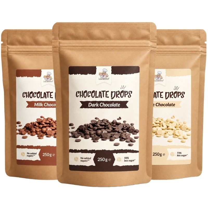 Lowcarbchef Chocolade Druppels Probeerpakket