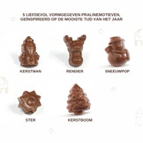 - Kerstpralines Melk (100 gr)
