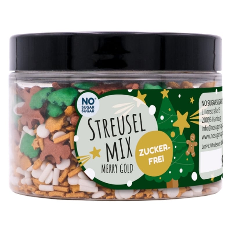 - Strooimix  Streuzel Mix Merry Gold (90 gr)
