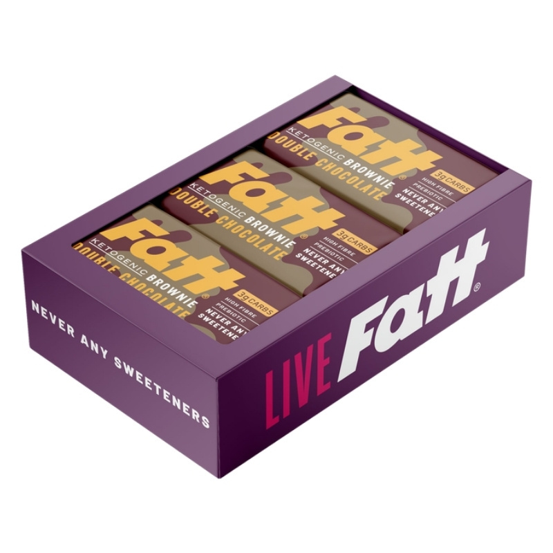 - Keto Brownie Double Chocolate (40 gr)