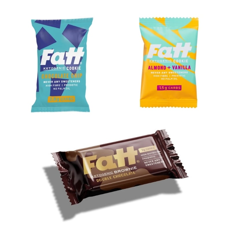 - Keto Cookie & Brownie Probeerpakket (3 stuks)