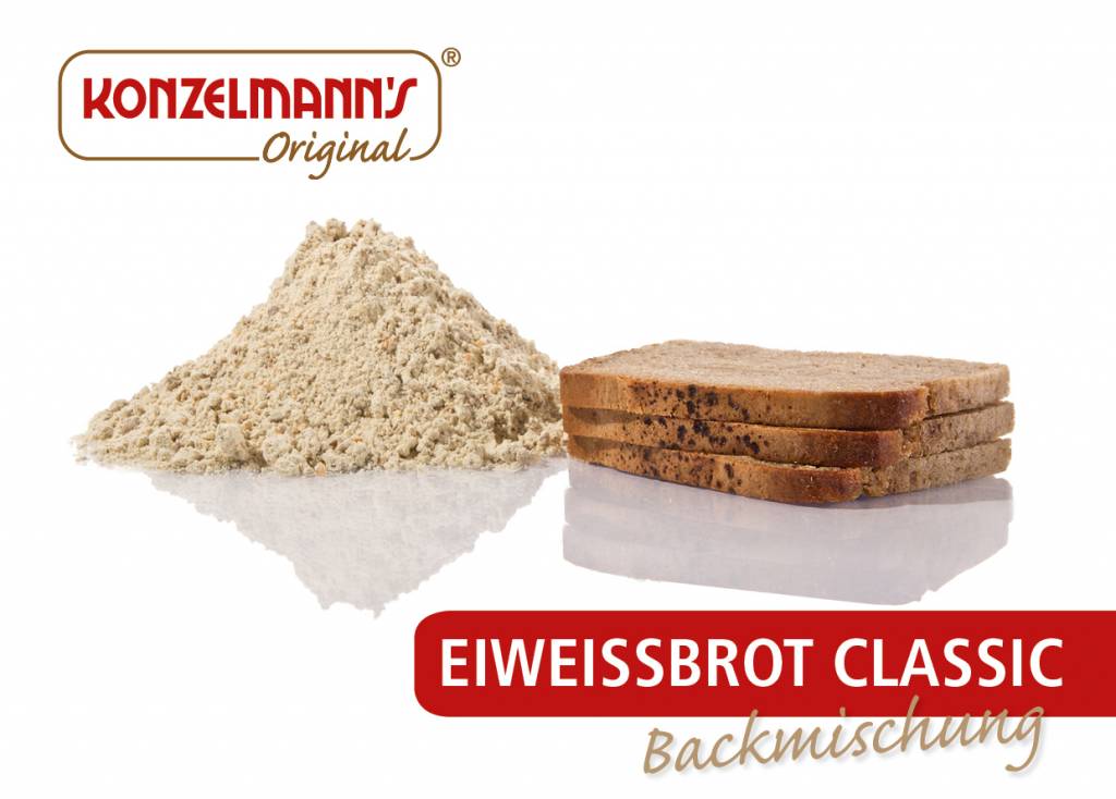- Eiweiss Brot Classic Broodmix (370 gr)