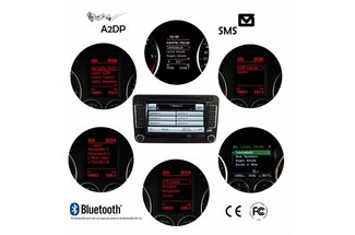 FISCON Bluetooth carkit versie "Basic Plus" Volkswagen en Skoda