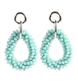 FAV EARRINGS - BABY BLUE