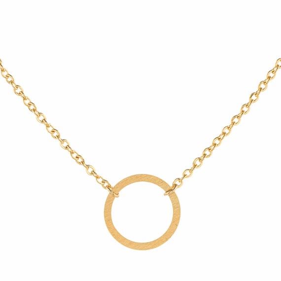 CIRCLE NECKLACE - GOLD