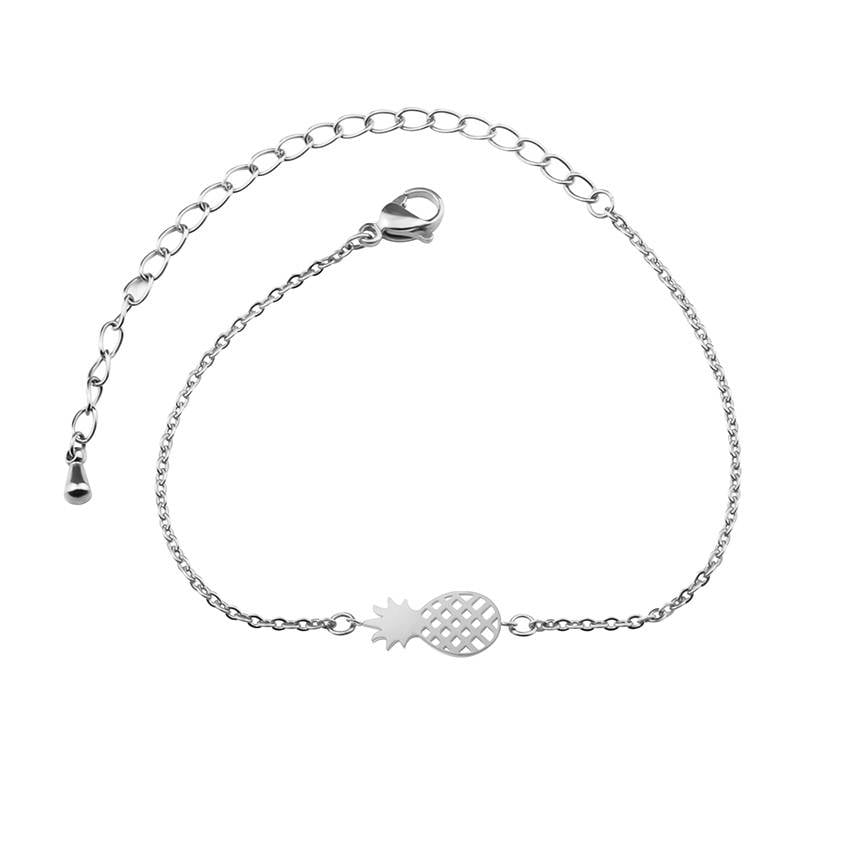 PINEAPPLE BRACELET - SILVER