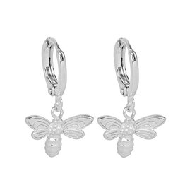 QUEEN BEE EARRINGS - SILVER