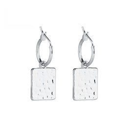 CHARM EARRINGS - SILVER