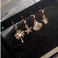 PALMTREE EARRINGS - GOLD