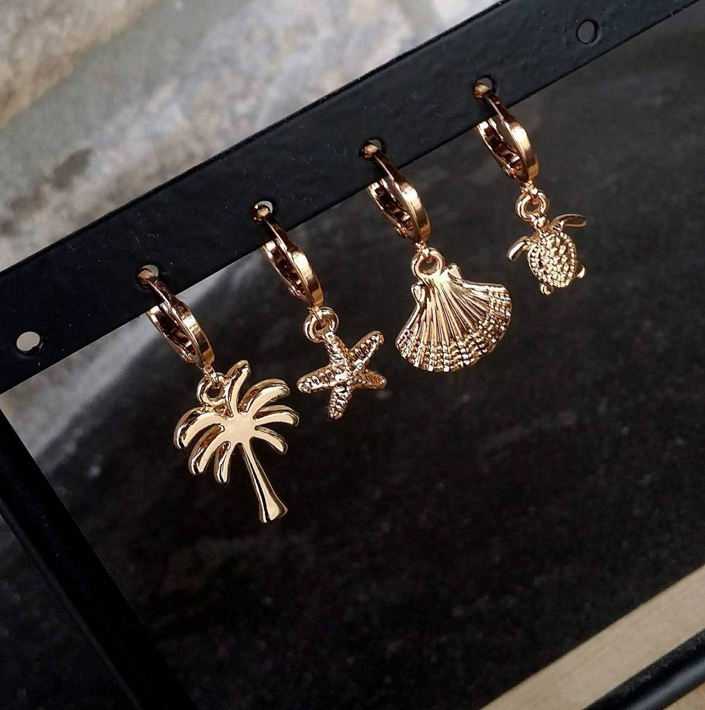 SEASTAR EARRINGS - GOLD