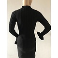 TURTLENECK TOP JACKY BLACK