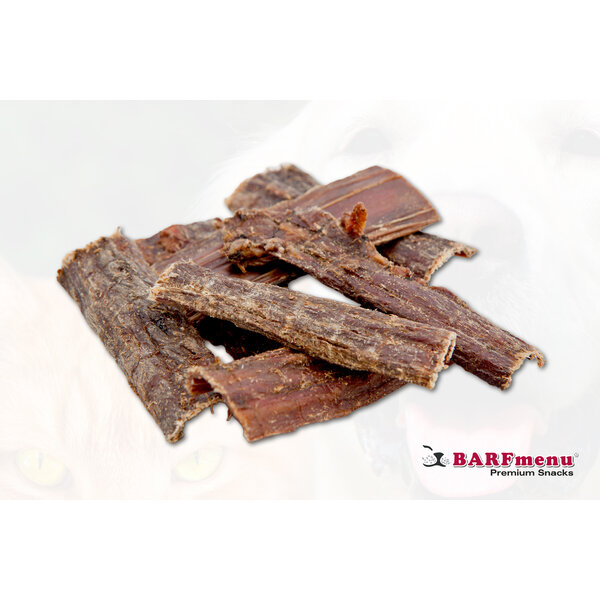 BARFmenu Premium Snack Getrocknetes Fleisch flach