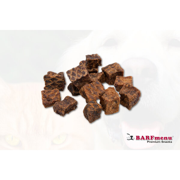BARFmenu Premium Snack Canards de cubes de viande