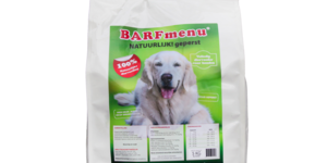 BARFmenu pressed dog food