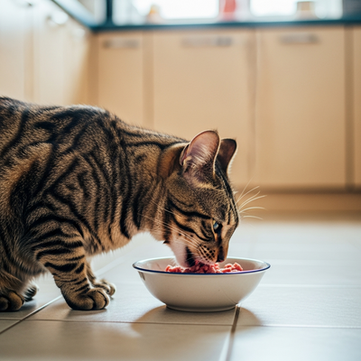 Noordzeevissen in kattenvoer