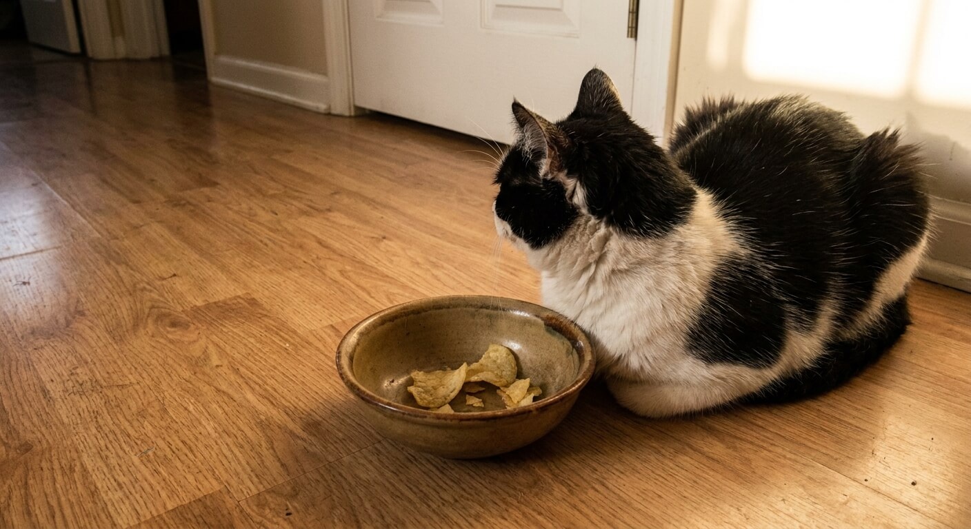 Geen kattenvoer in huis?