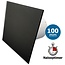 Pro-Design Badkamer/toilet ventilator - met timer - Ø100mm - vlak glas - mat zwart