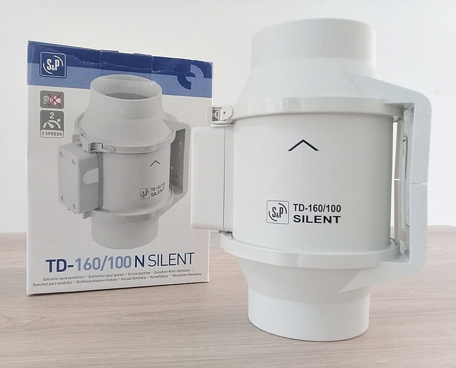 Bestel Soler Palau Buisventilator Td 160 100 Nt Silent Nalooptimer nsluitdiameter 100mm Met Korting Filterfabriek Nl