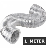 Ongeïsoleerde flexibele slang - Ø160mm - 1 meter - aluminium
