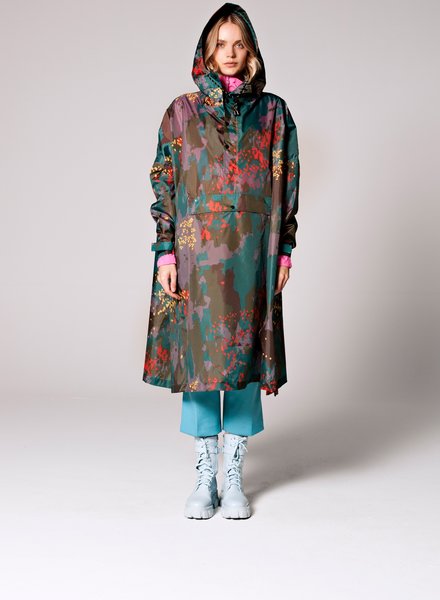 RAINKISS DIGI FOREST CAMO Poncho