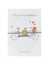 TANDEM BIKE Jewelry Postcard