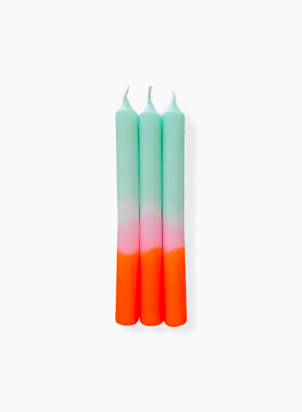 SPRING SORBET Dip Dye Candles