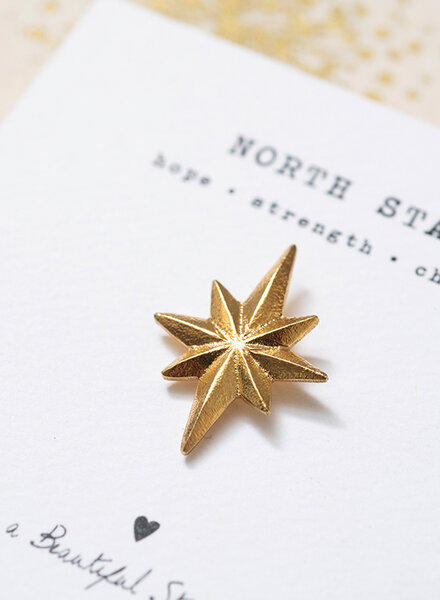 NORTH STAR Brooch