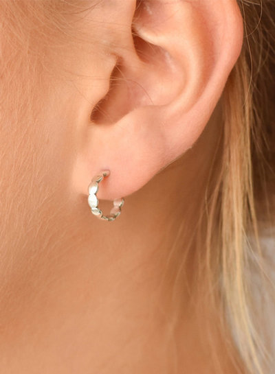 Wild Fawn BEADED Mini Hoops