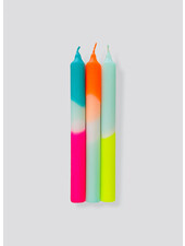 RAINBOW DIP DYE Candles