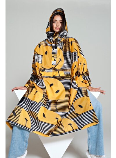 RAINKISS SUNSET SMILEY Poncho