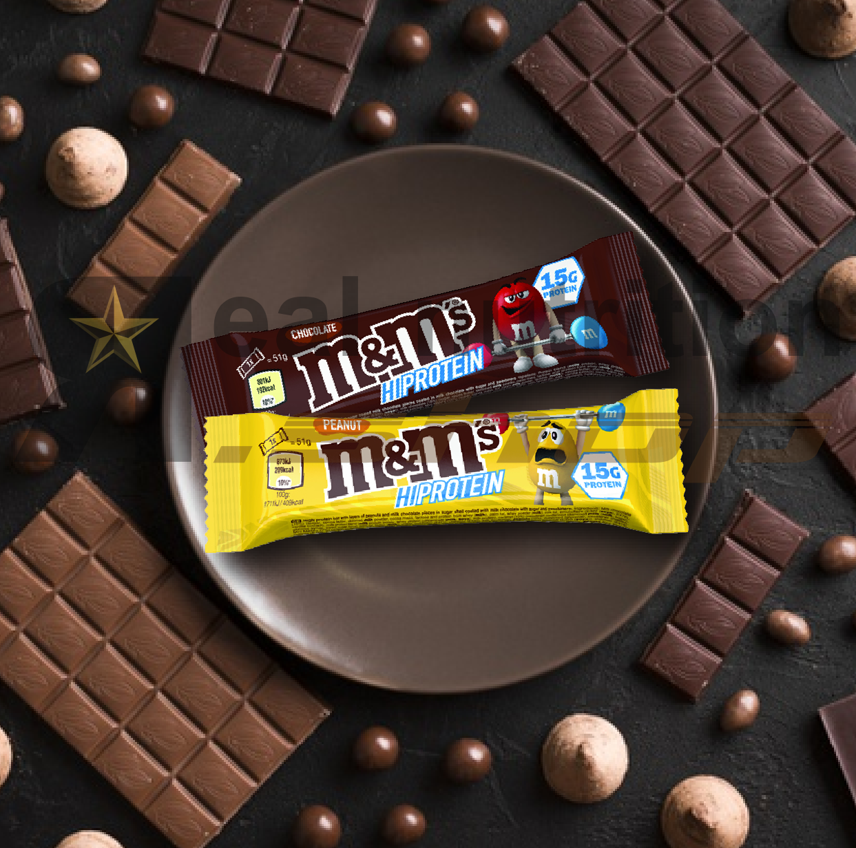 M&M's Hi-Protein Bar - Chocolate