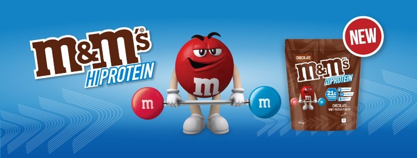 Real Nutrition Shop - M&M's Hi Protein Banner