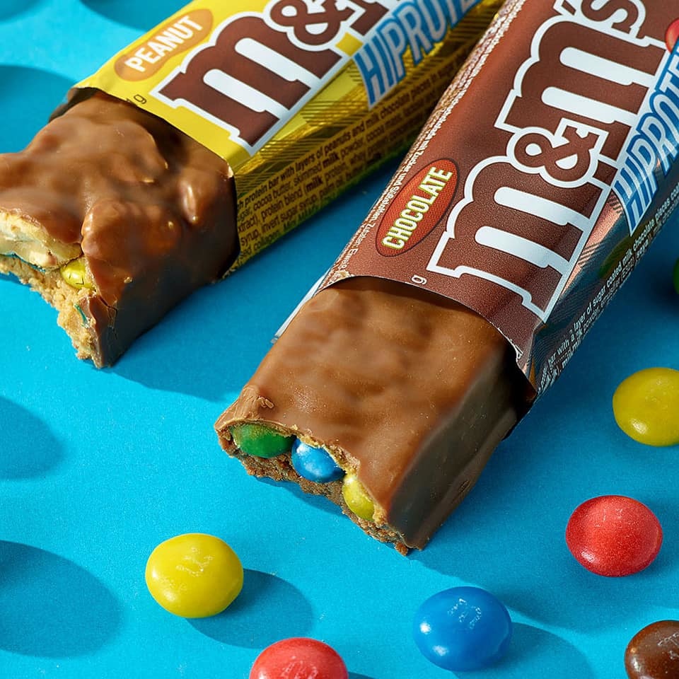 M&M HI protein bar  available at Real Nutrition Shop - Real