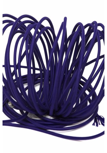 Lamp Wire with Fabric Cover, Purple