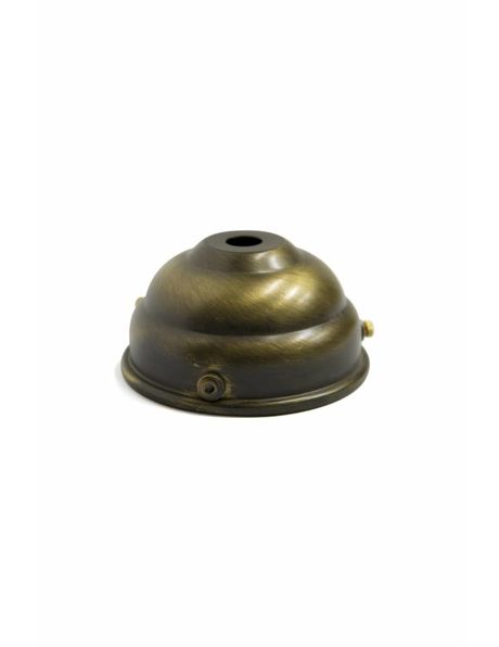 M4 x 1 Nipple, Dark Brown, Brass