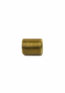 Brass Threaded Pipe, 1.5 cm M13 External, M10 Internal